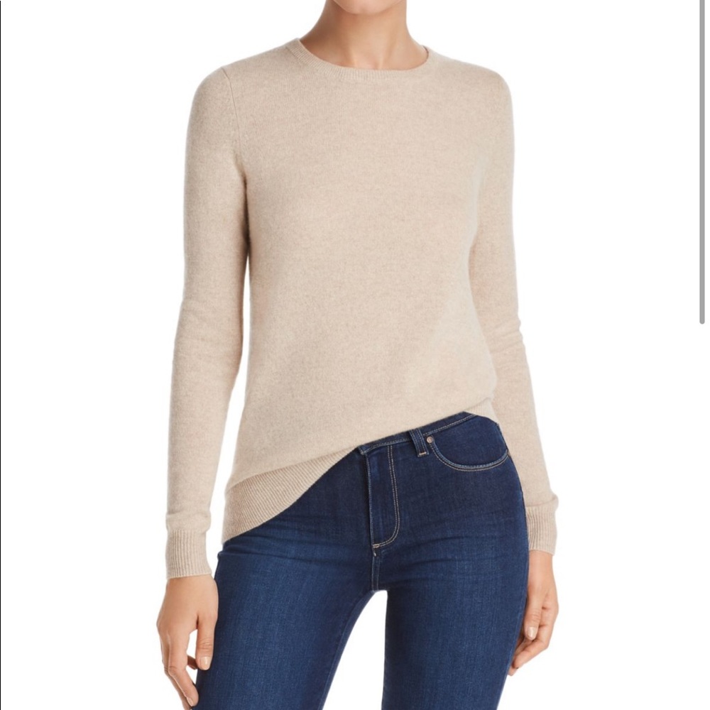 Oatmeal Cashmere Sweater, C by Bloomingdale’s